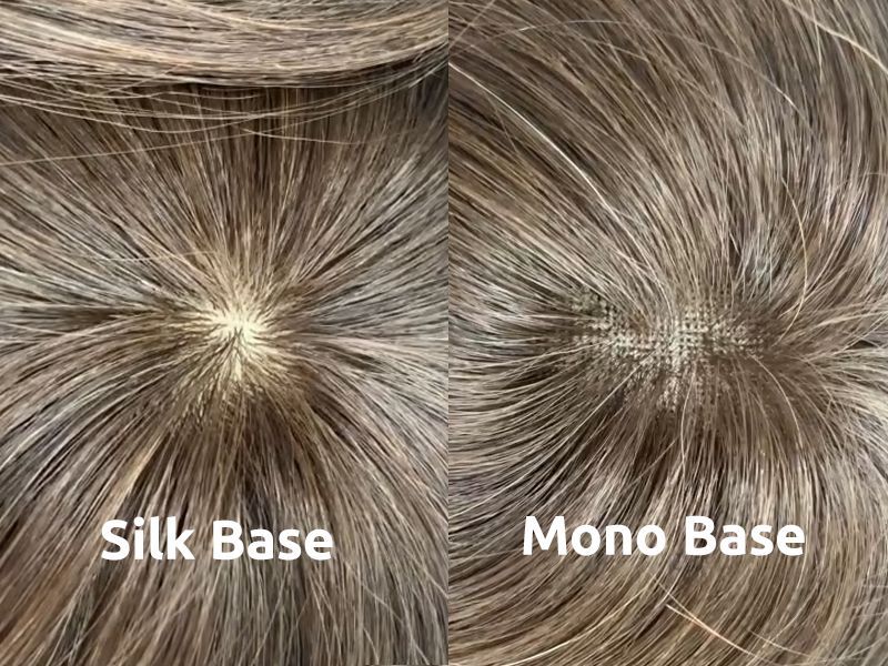 Silk Base Vs. Mono Base Hair Topper