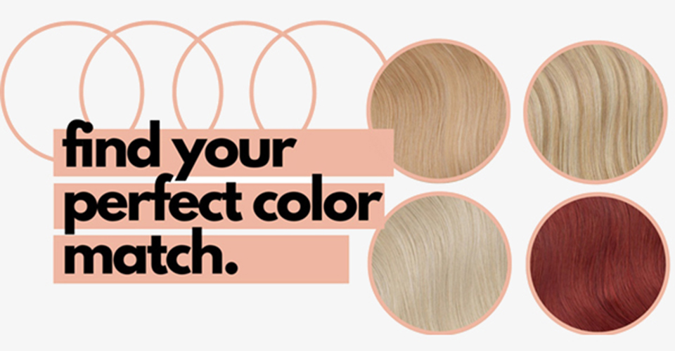 Hair Topper Color Match