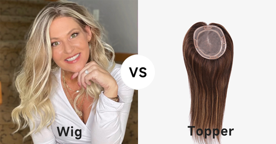 Topper vs Wig