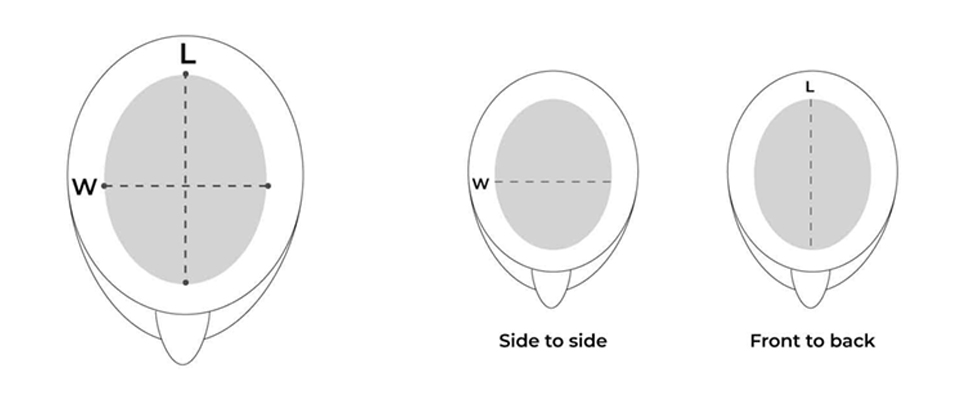 Hairline Topper Size Guide