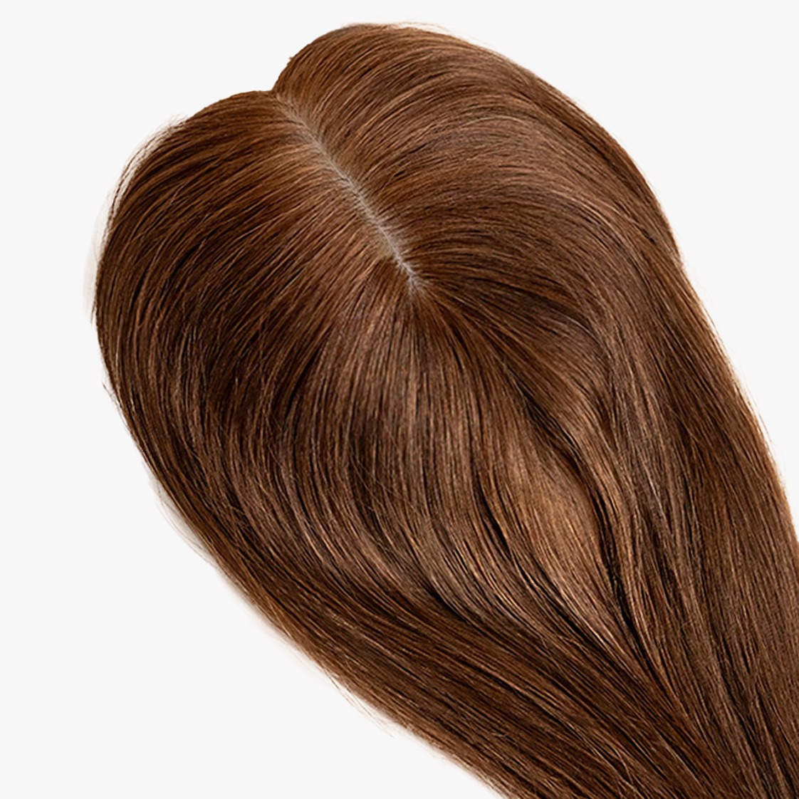 3"x5" Silk Base Hair Topper for Thinning Hair Medium Brown #4