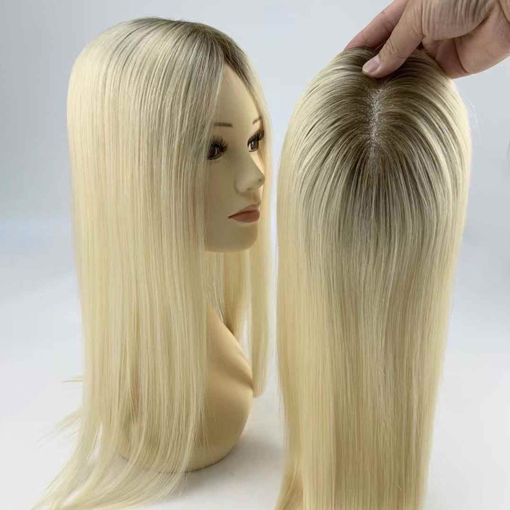 6”x5.5” Swiss Lace Topper | Ultra-breathable Lace Top Human Hair Topper
