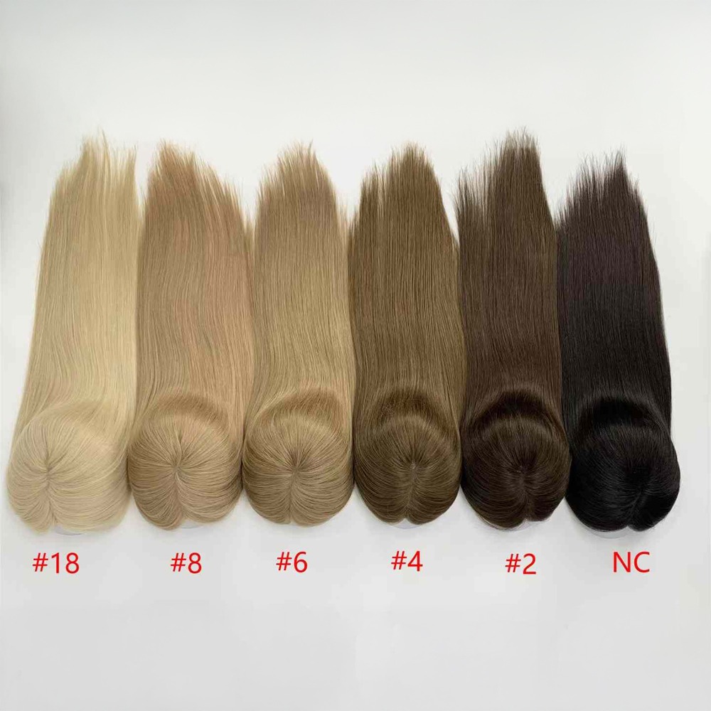 6”x5.5” Swiss Lace Topper | Ultra-breathable Lace Top Human Hair Topper