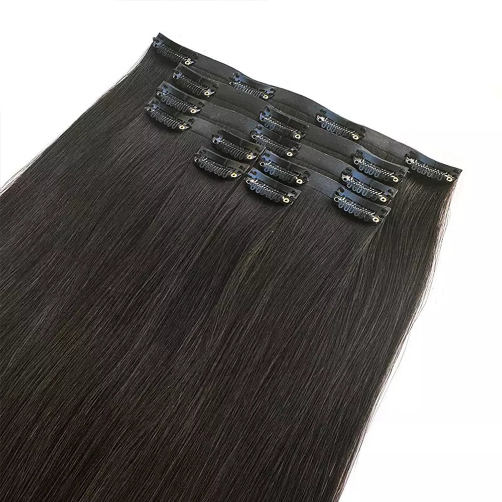 Remy Human Hair Seamless Clip-In Extensions for Volume & Length