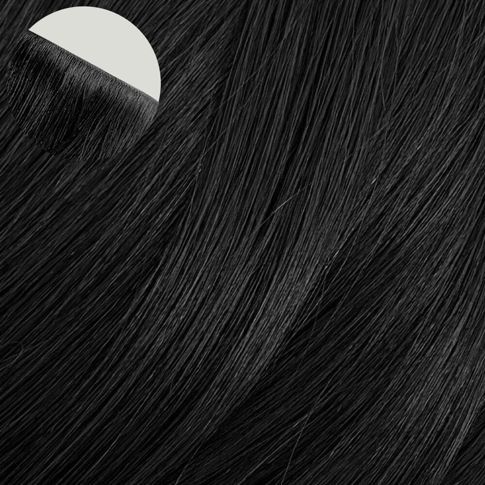 Invisible Clip-In Hair Extensions Seamless & Undetectable #1