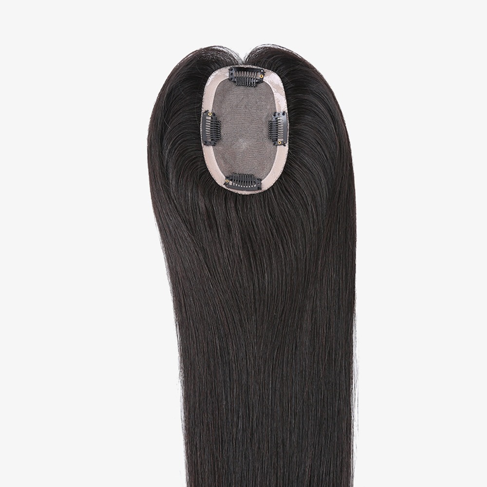 Natural Looking Human Hair Toppers for Thinning Hair and Hair Loss