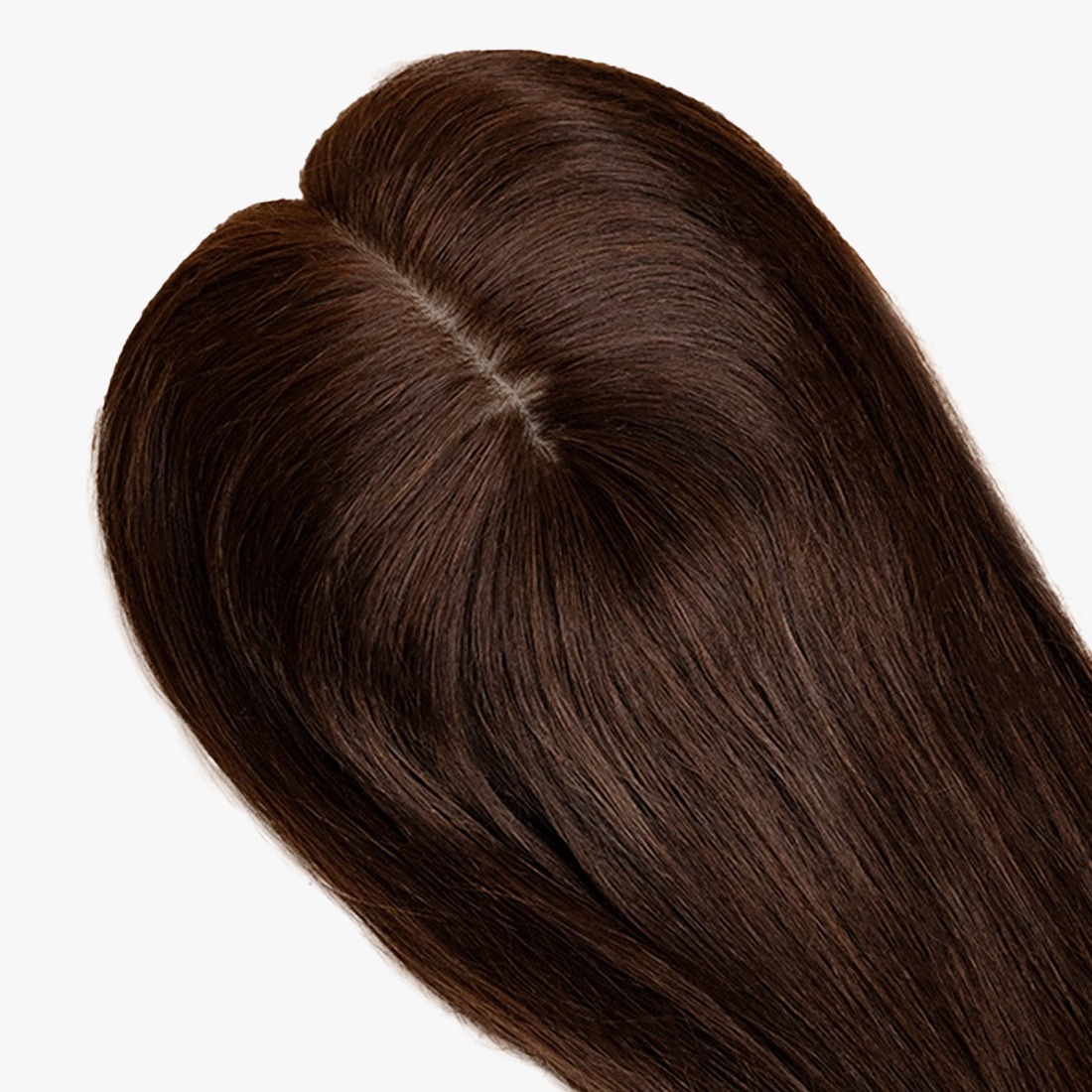 Premium Chocolate Brown Hair Topper #2 Perfect for Thinning Hair