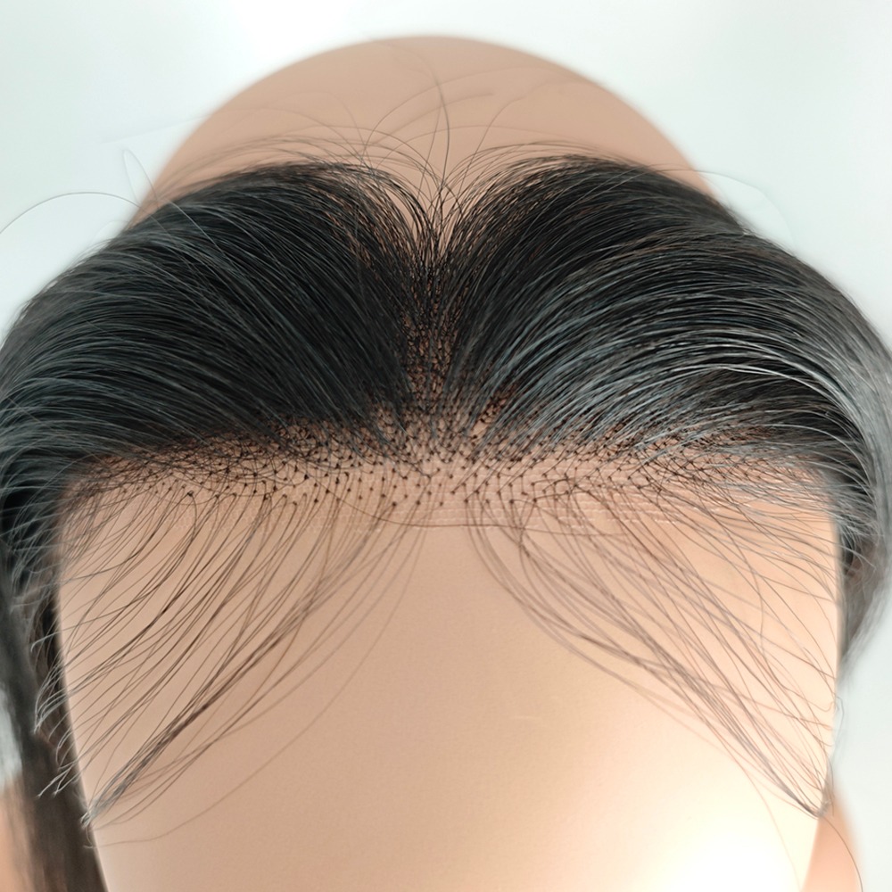 Premium Hairline Topper for Women Swiss Lace for Natural Scalp