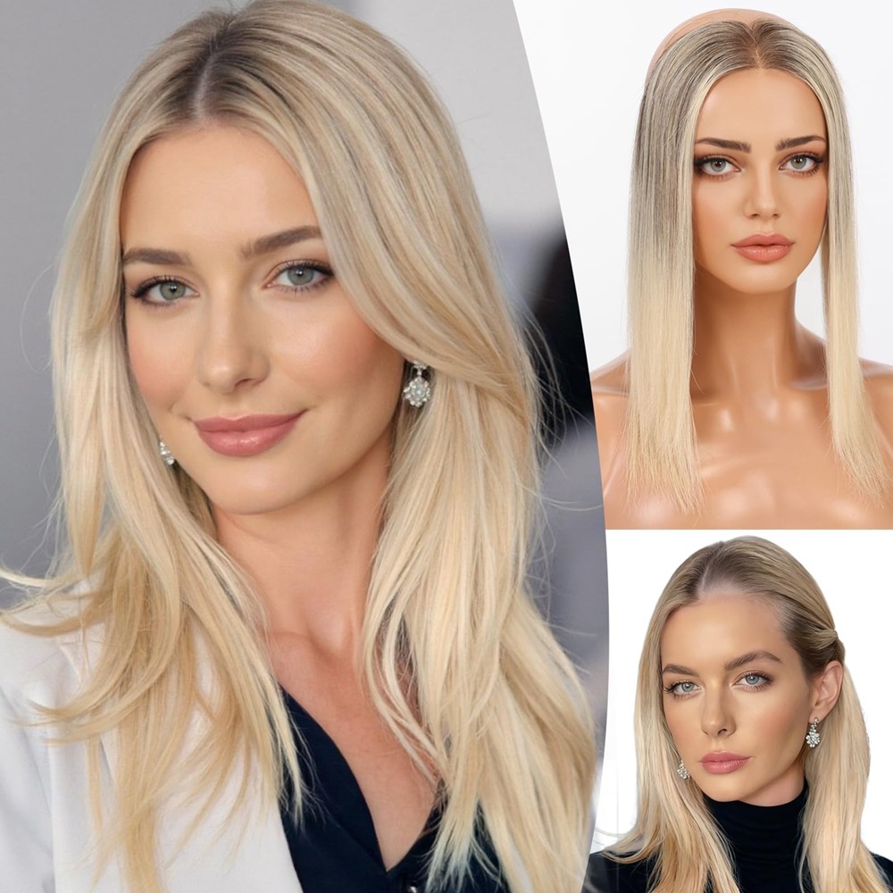 Premium Hairline Topper for Women Swiss Lace for Natural Scalp