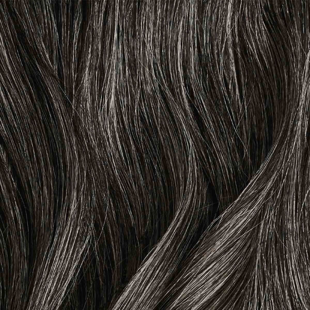 Salt and Pepper Hairline Topper Remy Human Hair for Natural Look