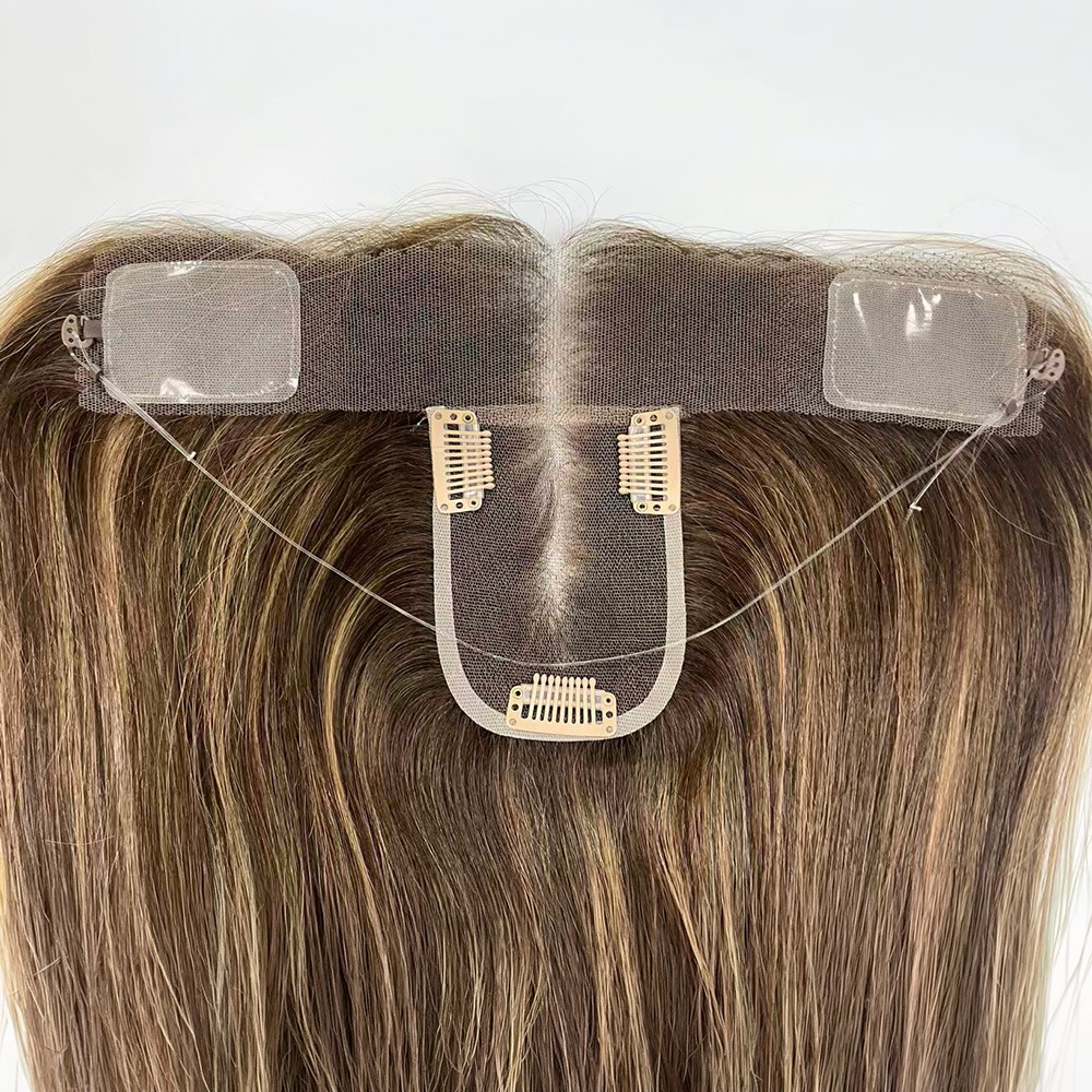 T-Sharp Invisible Hairline & Crown Topper for Thinning Hair
